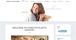 Desktop Screenshot of forsythplasticsurgery.com